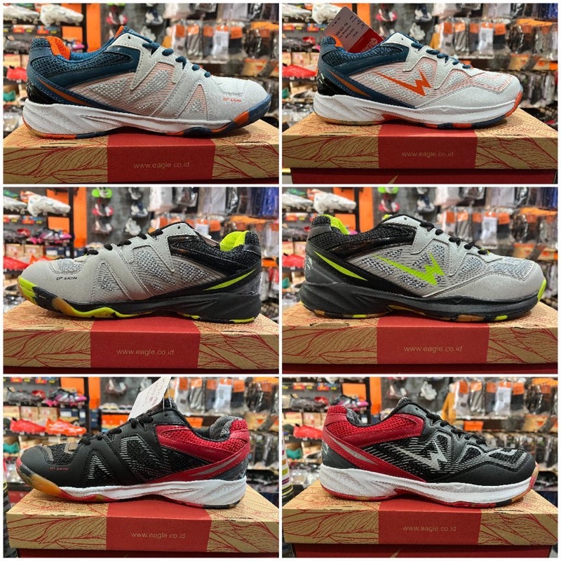 SEPATU BADMINTON EAGLE HURRICANE