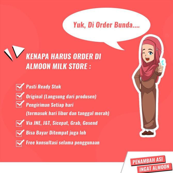 

TERMURAH ! Menyusui Nutrisi Almoon Susu Coklat Pelancar Busui Milk Rasa Almoonmil