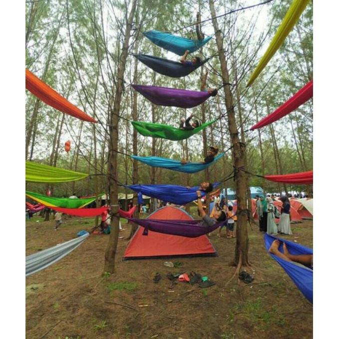 Ayunan/ ayunan kain/ HAMMOCK murah ayunan tempat tidur gantung
