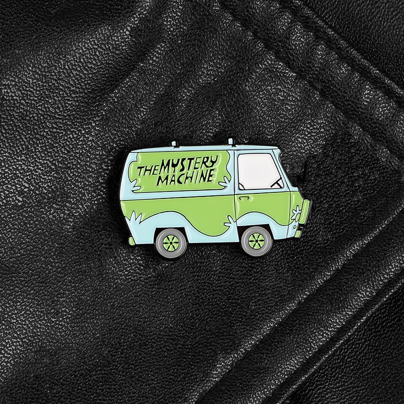 Bros Pin Enamel Desain Kartun Bis Scooby Untuk Hadiah