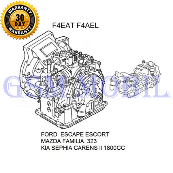 Kampas Kopling Matic Kia Carens Mazda F4AEL 456212Z000 10006825