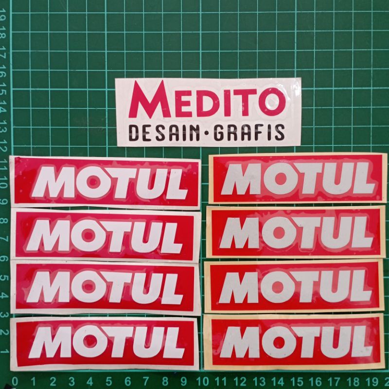 Sticker Cutting Motul