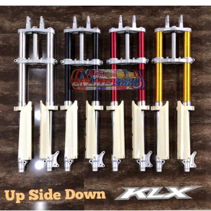 shockbreaker Usd depan klx motor cross trail klx150 / Dtracker 150 / supermoto upside down