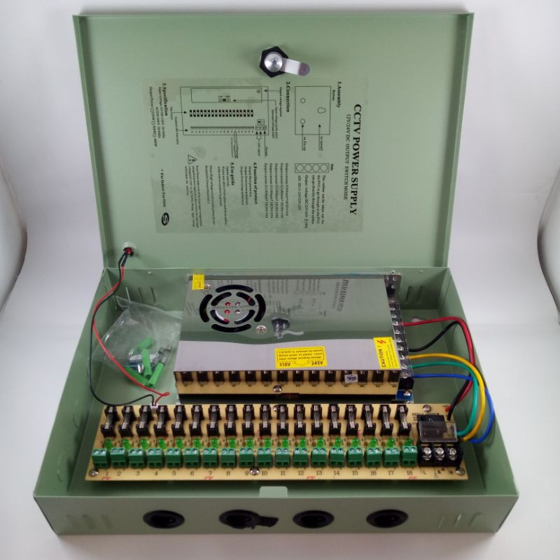 POWER SUPPLY 12V 30A BOX