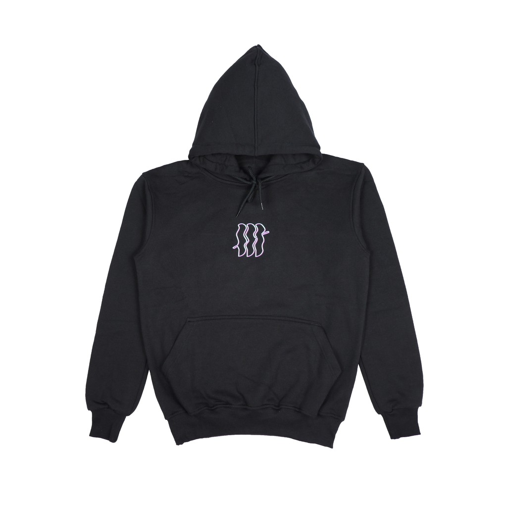 Walkind Sweater Hoodie Hitam WJK0196