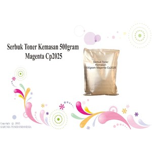 Serbuk Toner Kemasan 500gram Magenta CP2025