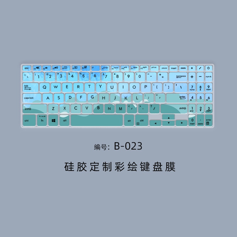 Film Pelindung Debu Keyboard Motif Kartun Bunga Untuk ASUS Daybreak 7-15.6 Inch px574 P3540 Daybreak Pro 15 2021