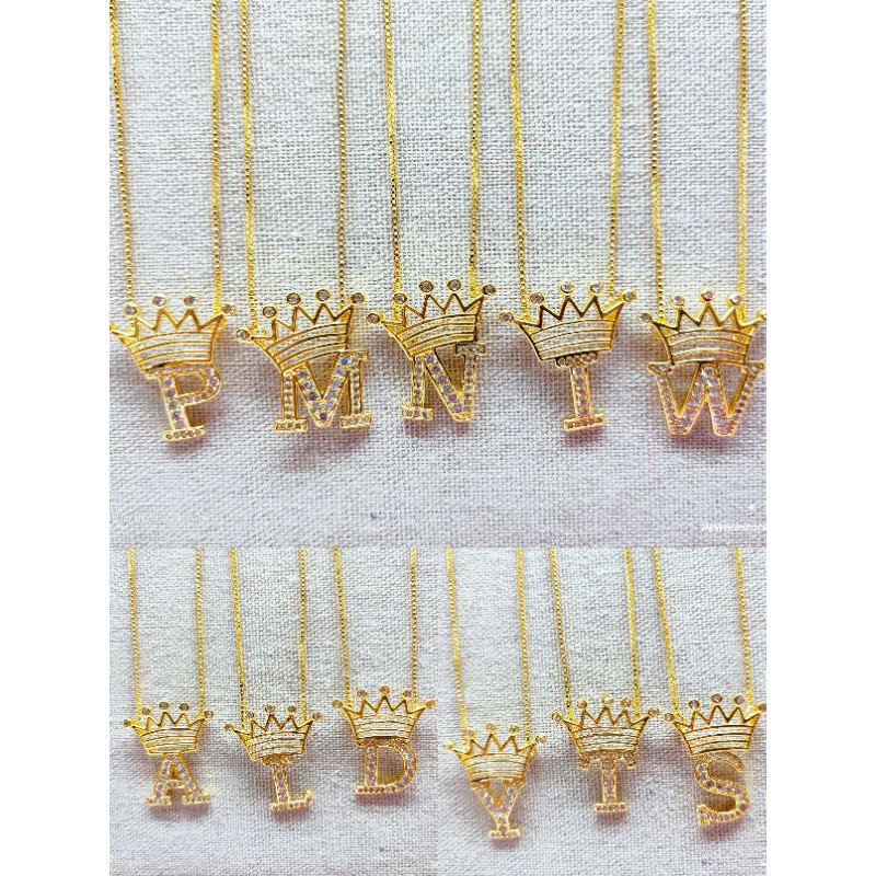 Kalung Nama Kalung Huruf  xuping