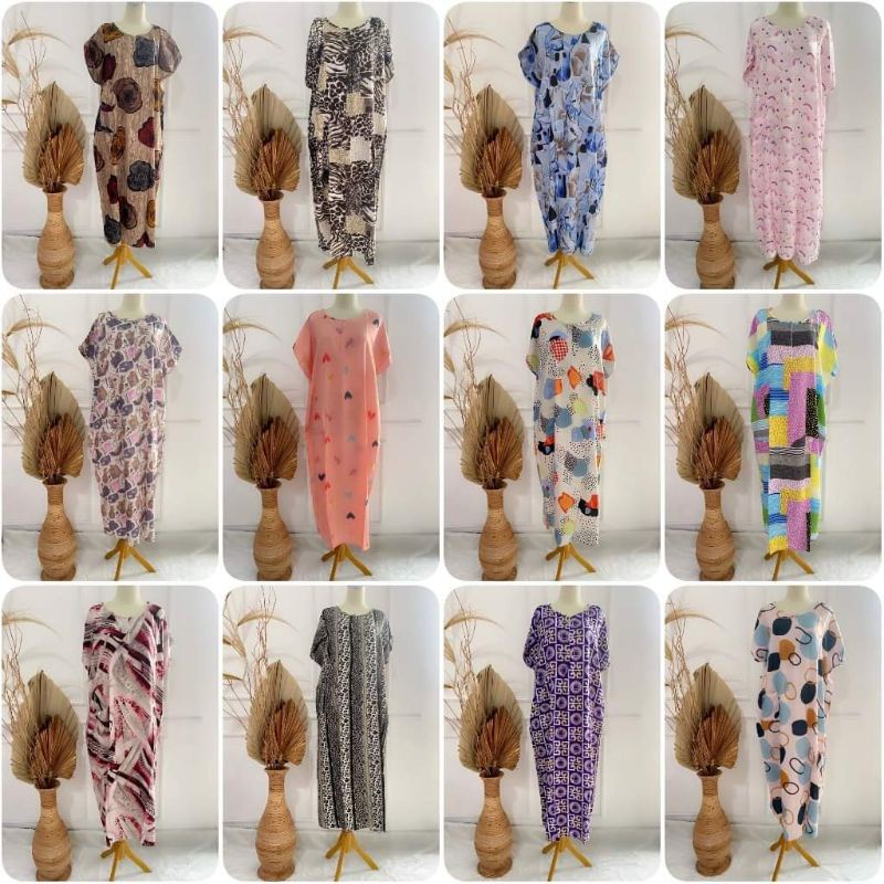 Daster Panjang Momvie Busui Jumbo LD 120cm