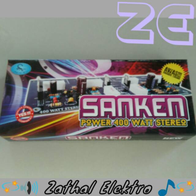 Kit Driver Power Sanken 400 Watt Stereo