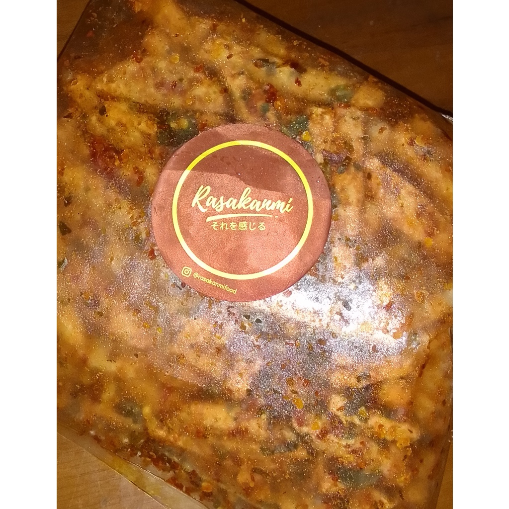 1kg Basreng Bakso Goreng Cemilan Snack Original Daun Jeruk Pedas dan Tidak Rasakanmi Food-2