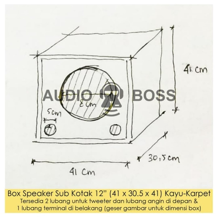 Box speaker 12 inch kotak karpet / box 12inch kotak / box 12&quot; karpet