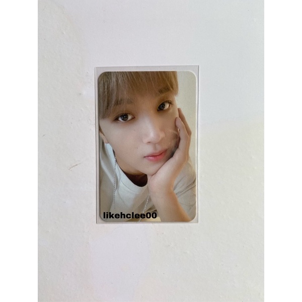 photocard pc haechan kihno we boom nct dream