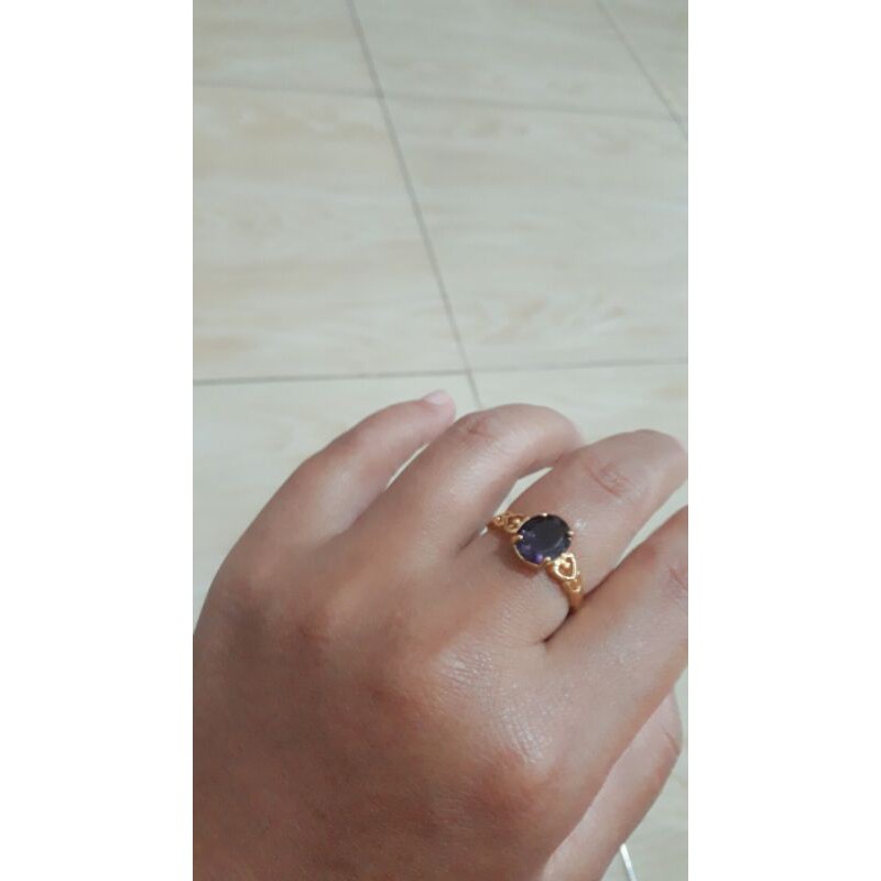 Cincin Mata Ungu Olla shopping Depok