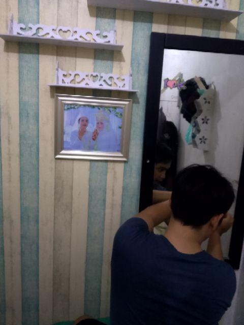 Genaris Wallpapaer Kayu Vintage Wps065 Wallpaper Dinding Sticker Wallpaper Stiker 45cm X 5m Kayu