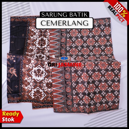 Sarung Kain Sarung Batik Wanita Melahirkan Cemerlang Cap Cent