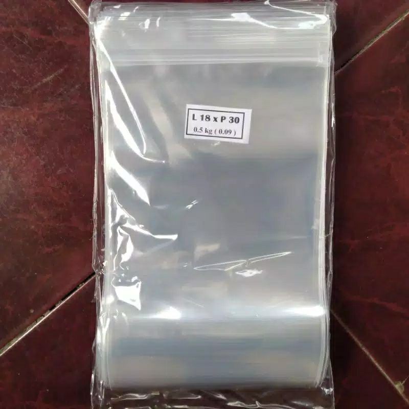 Plastik klip PP 17x25 18x30  20x30 Tebal  90 micro