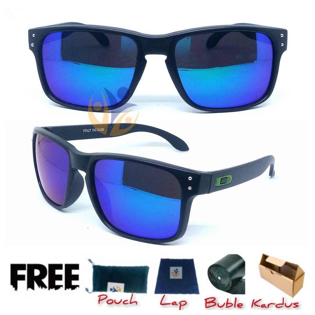 Kacamata hitam fashion square uv protection