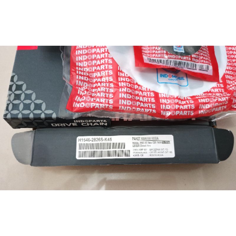 GEAR SET CB150R CBR 150R NEW INDOPART GIR SET CB150R STREET INDOPARTS-2