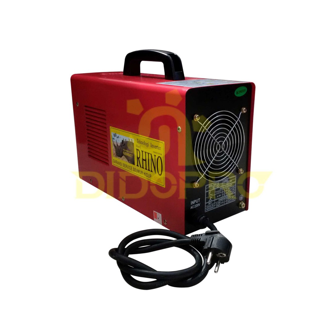 (RHINO) Mesin Las Black Rhino MMA-200 Trafo Las / Travo Las Inverter MMA 200 A