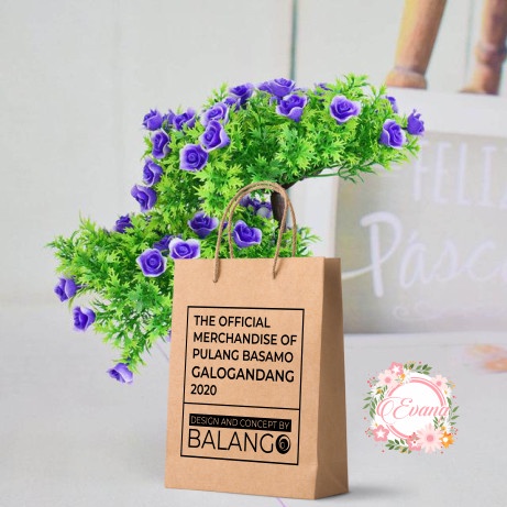 

(TERLARIS) paperbag custome design suka suka size 16 x 4 x25 an budi afrias