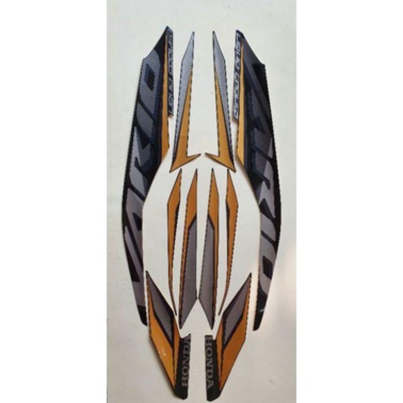 striping sticker lis body honda new vario techno 125  iss led fi cbs 2021 2022 biru doff