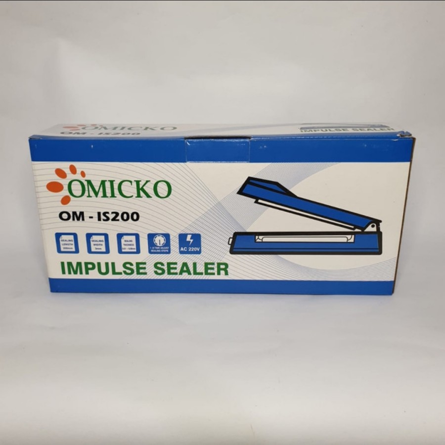 Impulse Sealer 20 cm Omicko OM IS200 Original Termurah Promo