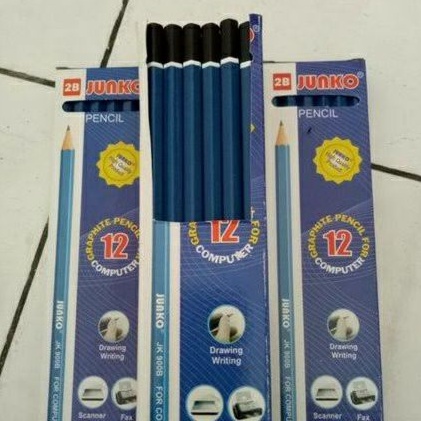 pensil 2b for komputer ujian alat tulis sekolah