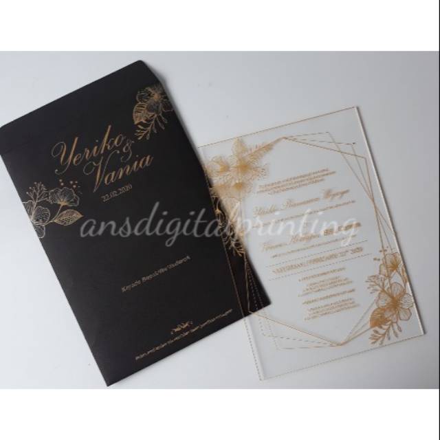 

Termurah! Acrylic + amplop