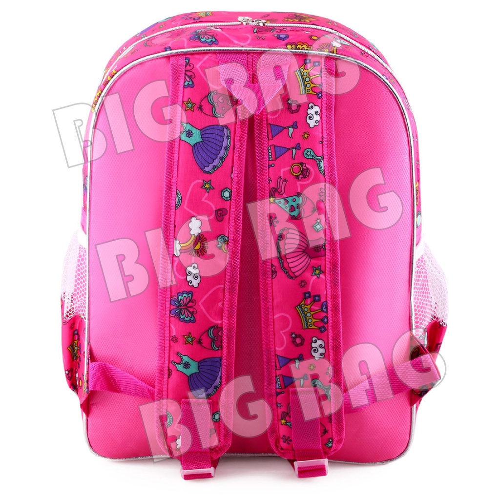 Tas Ransel Anak Perempuan Karakter - LOL - Tas Sekolah Ransel Sekolah Anak + Botol Minum &amp; LUNCHBOX