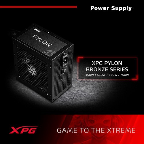 PSU ADATA XPG Pylon 650W 80+ BRONZE | Power Supply 650 Watt