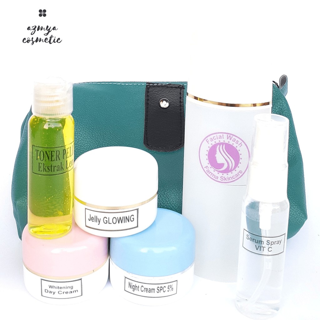 PAKET GLOWING WOW 6in1 FARMA WDC SPC 5% ORIGINAL