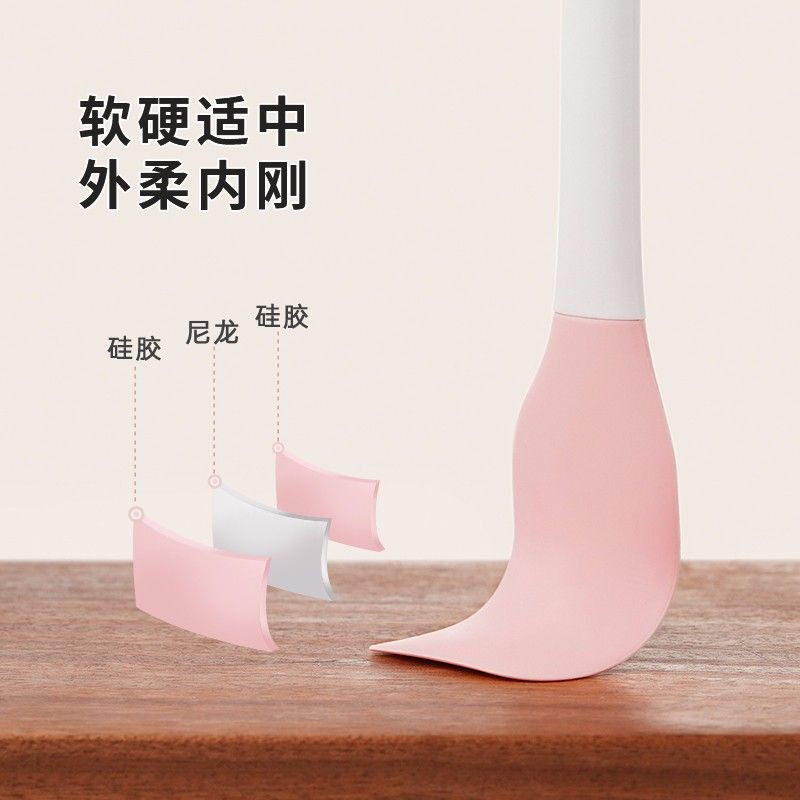 Zoe Silicone pink spatula 28cm tahan panas