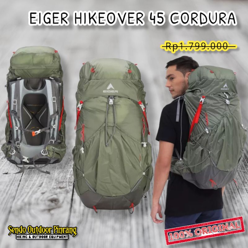 TAS GUNUNG CARRIER HIKEOVER 45 CORDURA