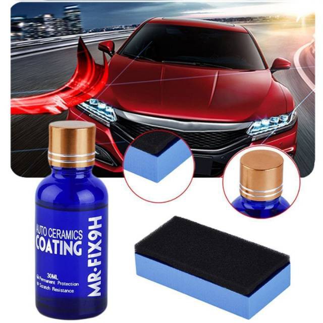 Nano Coating Ceramic 9H Liquid Cairan Poles Mobil