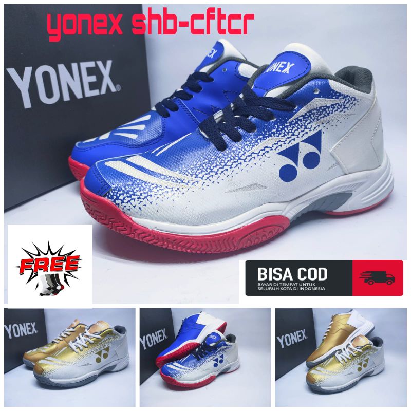 yonex exbill power chusion sepatu badminton yonex power cushion  sepatu