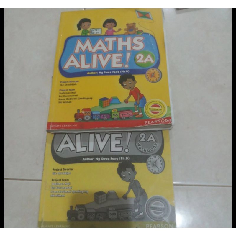 

Buku Math Alive 2 A(workbook+text book)