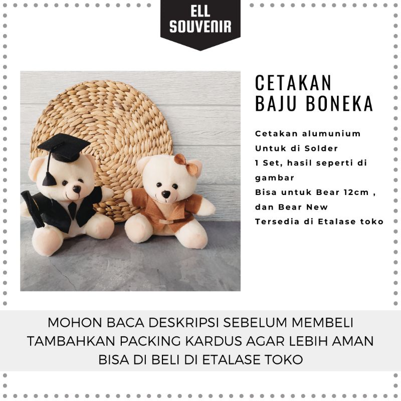 CETAKAN BAJU BONEKA