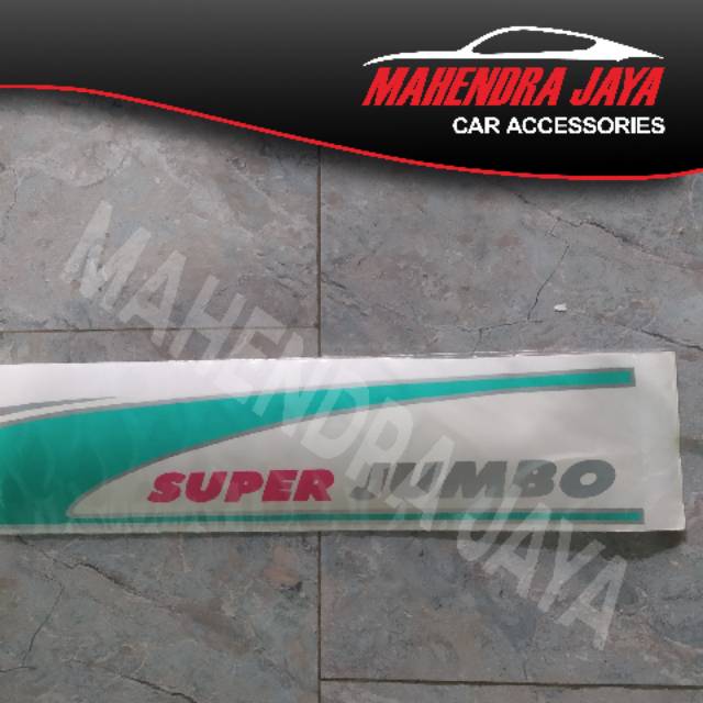 Stiker Bak Espass Pick Up Super Jumbo / Sticker Body Samping Espass Pick Up Super Jumbo