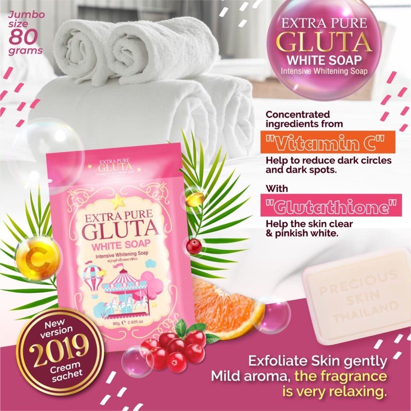 Precious Skin Extra Pure Gluta White Soap