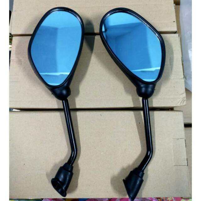 Kaca Spion Motor Standar Hitam type Supra , Kaze honda, Kaze Yamaha