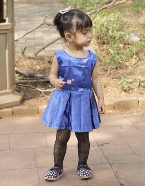 dress anak perempuan velvet 1-2 tahun nablfashion