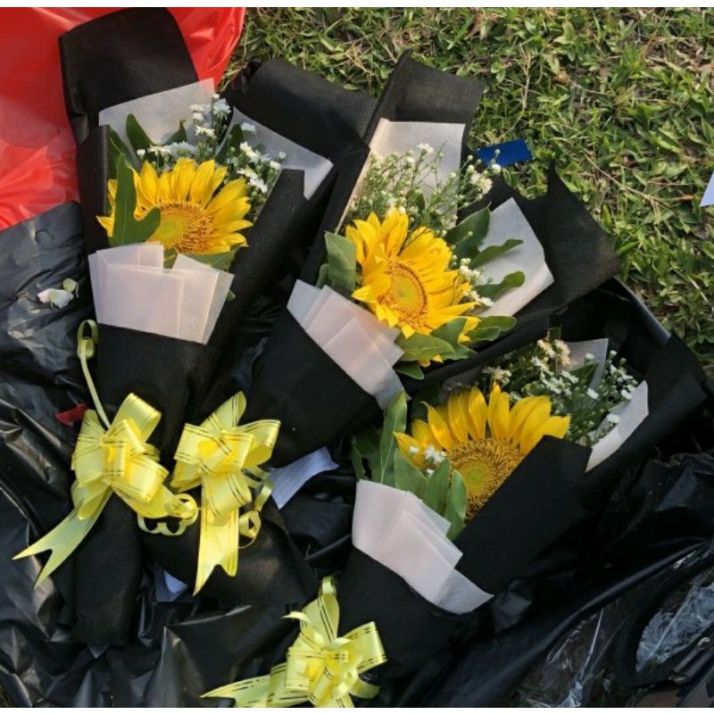 

Bouquet Bunga Matahari Asli
