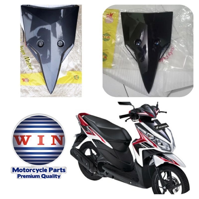 PANEL VARIO TECHNO 110 KECIL  2010 2011 2012 GREY ABU-ABU HITAM | DASI HONDA VARIO TECHNO 110 | COVER TEMPAT PLAT NOMOR VARIO TECHNO  110 CC 2010 2011