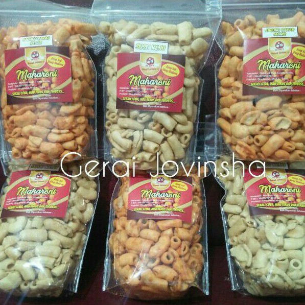 

Makaroni DUA JEMPOL aneka rasa 125gr asli Madiun enak