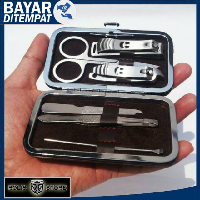 Manicure Set 6 in 1 / Perawatan Kuku / Pedicure