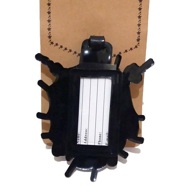 Terbaru 1201 Name Tag Luggage Tag Karet Gantungan Tas Koper 1201 Karakter Kartun Sapi Gantungan Tas 