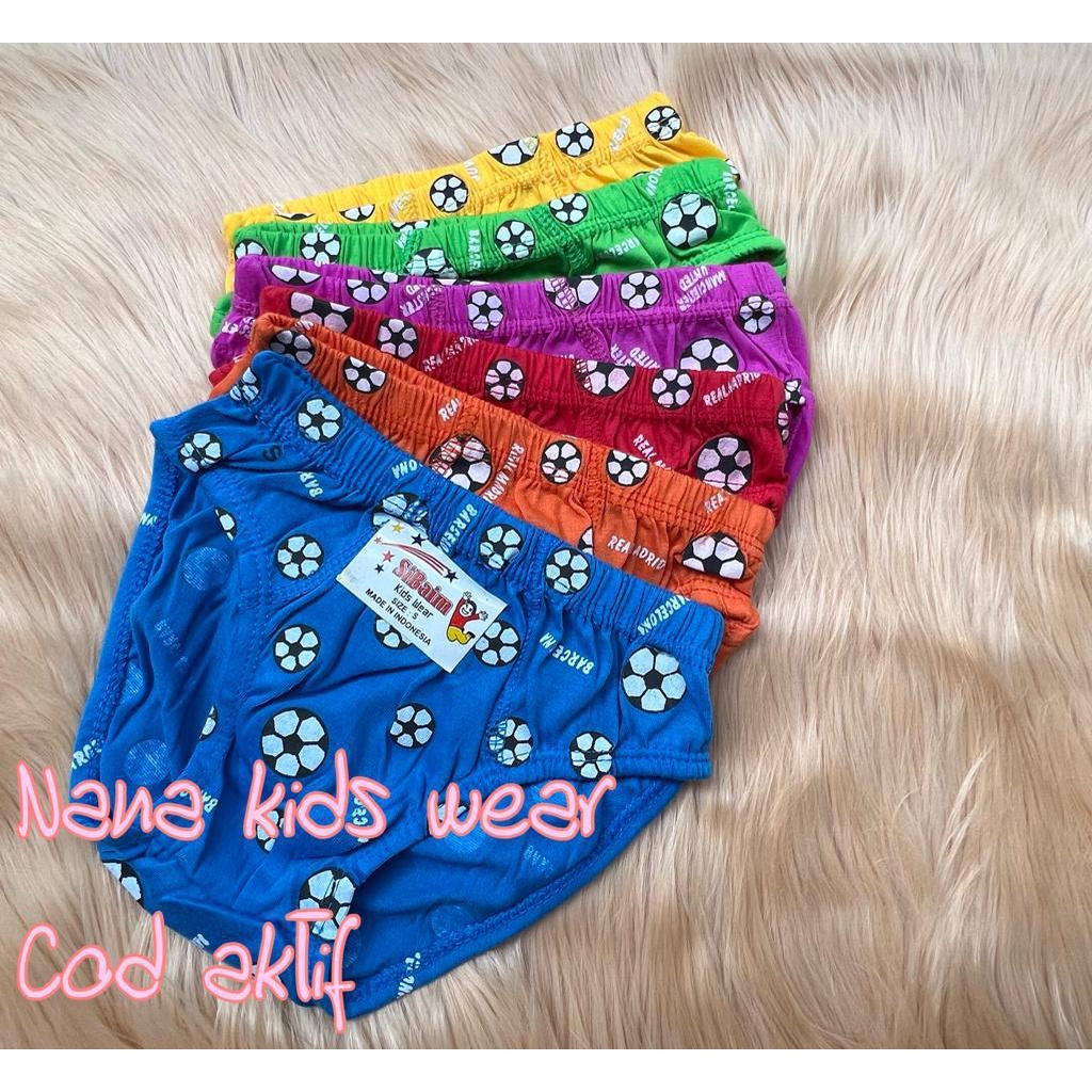 sempak anak laki laki gambar dot bola