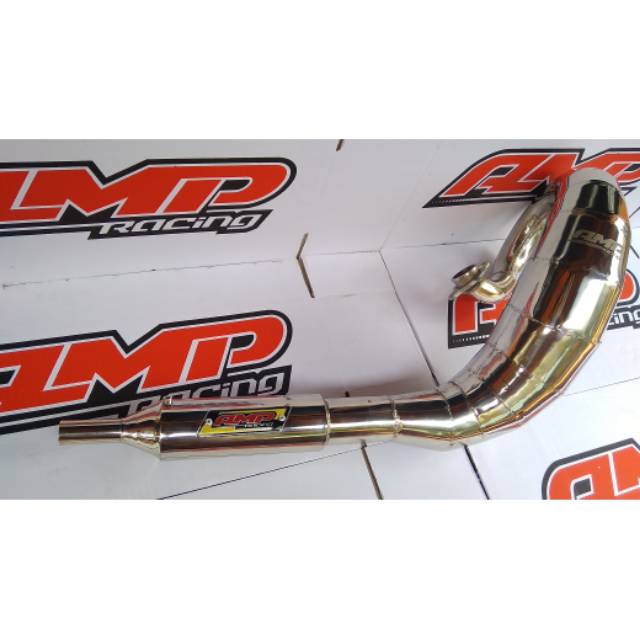 Knalpot king lobster crom AMP racing original