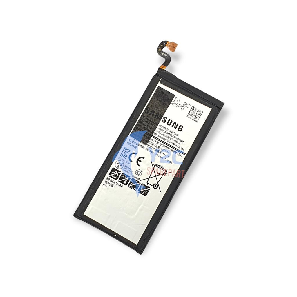 BATERAI SAMSUNG S7 FLAT / G930 / EB-BG930ABE ORIGINAL OEM / BATRE / BATERE / BATRAI / BATREI / BATU